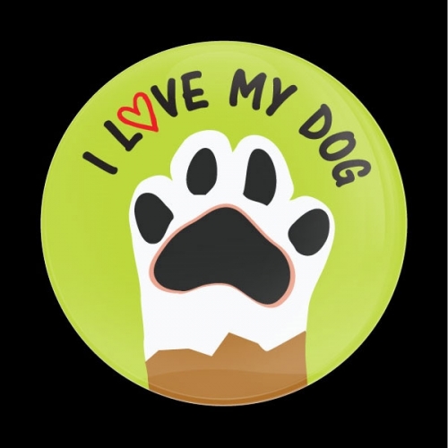 고뱃지 I LOVE MY DOG