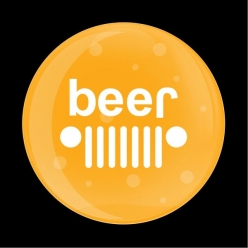 고뱃지 JEEP BEER BUBBLE