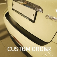 미니 범퍼 프로텍터 데칼 MATTE BLACK bumper (TEXT CUTOM-OREDER)