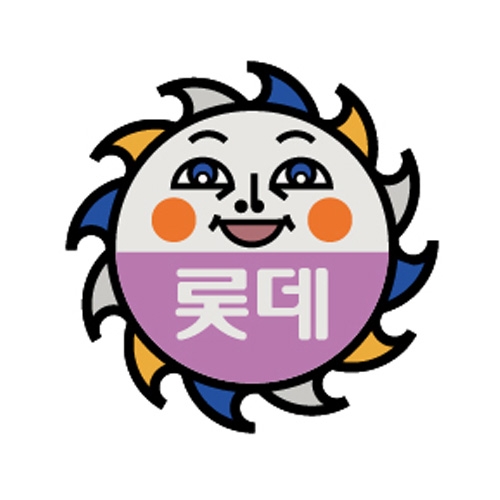 LOTTE 롯데 sticker 차량용 데칼 스티커