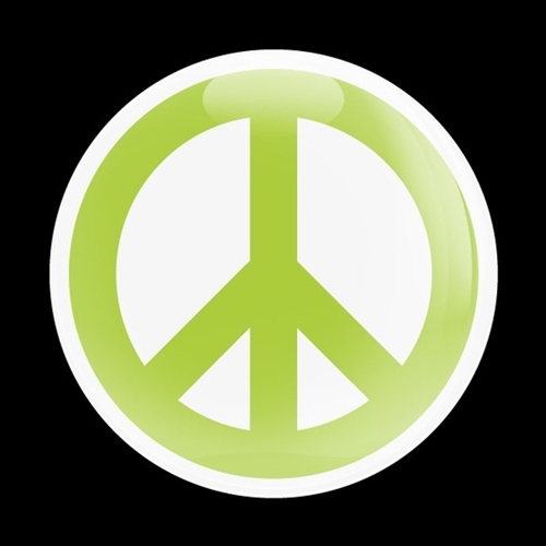 고뱃지 PEACE GREEN