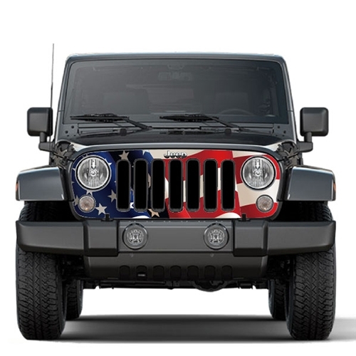 지프 JEEP ORIGINAL FLYING FLAG wrangler grill decal