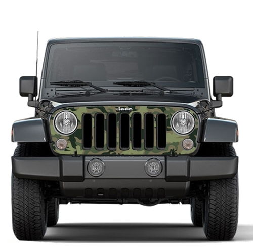 지프 JEEP CAMOUFLAGE wrangler grill decal