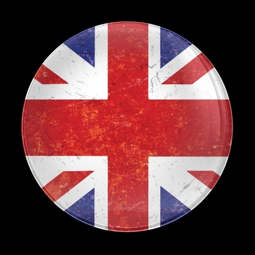 고뱃지 FLAG UK VINTAGE CD1076
