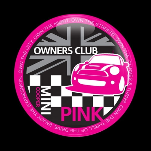 고뱃지 MINI OWNERSCLUB PINK