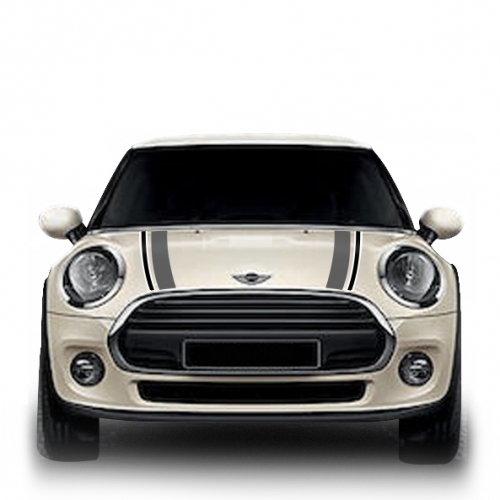 미니쿠퍼 본넷 데칼 H MINI bonnet H decal