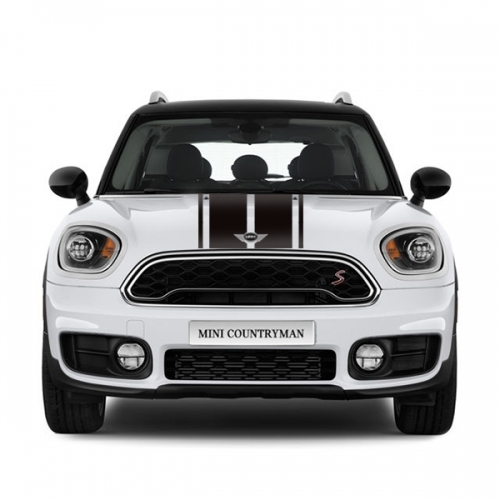 컨트리맨 스포티 4스트라이프 본넷 리어 데칼 COUNTRYMAN SPORTY 4 STRIPES bonnet rear set