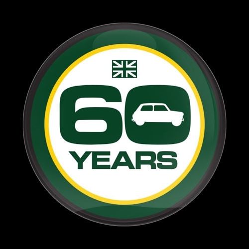 고뱃지 60 YEARS ANNIVERSARY-BRITISH RACING