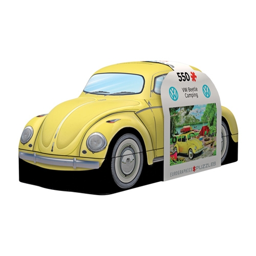 폭스바겐 캠핑 비틀 자동차 모형 틴 퍼즐 550피스 말자동차 컬렉션