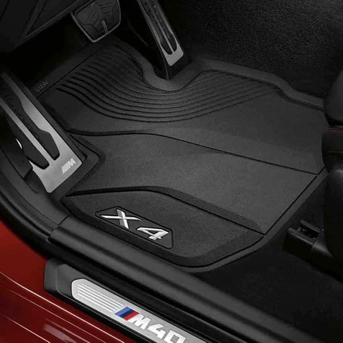BMW 순정 X4 G02 고무 바닥매트 차량용 발매트 1열 2열