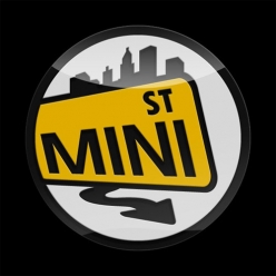 고뱃지 3D MINI ST-YELLOW