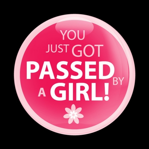 고뱃지 GIRL PASSED