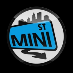 고뱃지 3D MINI ST-BLUE