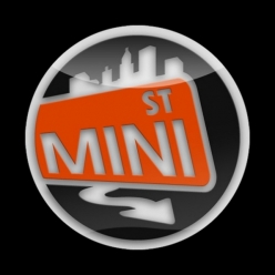 고뱃지 3D MINI ST-ORANGE