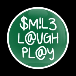고뱃지 SMILE LAUGH PLAY