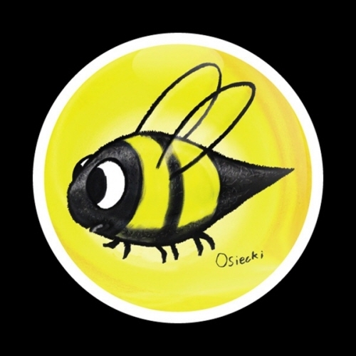 고뱃지 SWIRL BEE