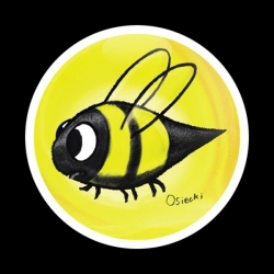 고뱃지 SWIRL BEE