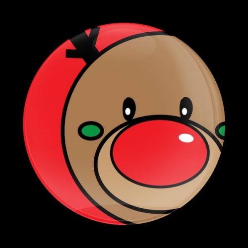 고뱃지 그릴뱃지 MINI RUDOLPH