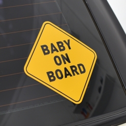 베이비 온 보드 데칼 baby on board (standard) 차량용 데칼 스티커