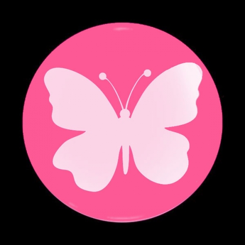 고뱃지 BUTTERFLY - PINK