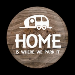 고뱃지 HOME IS WHERE WE PARK IT