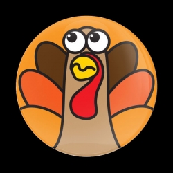 고뱃지 Seasonal Thanksgiving Turkey