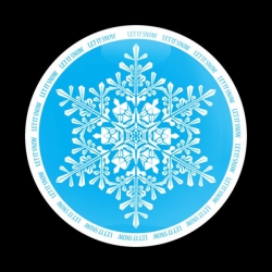 고뱃지 Seasonal LET IT SNOW