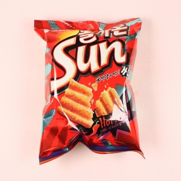 Orion Sun Chip Hot & Spicy Flavor 64gx24