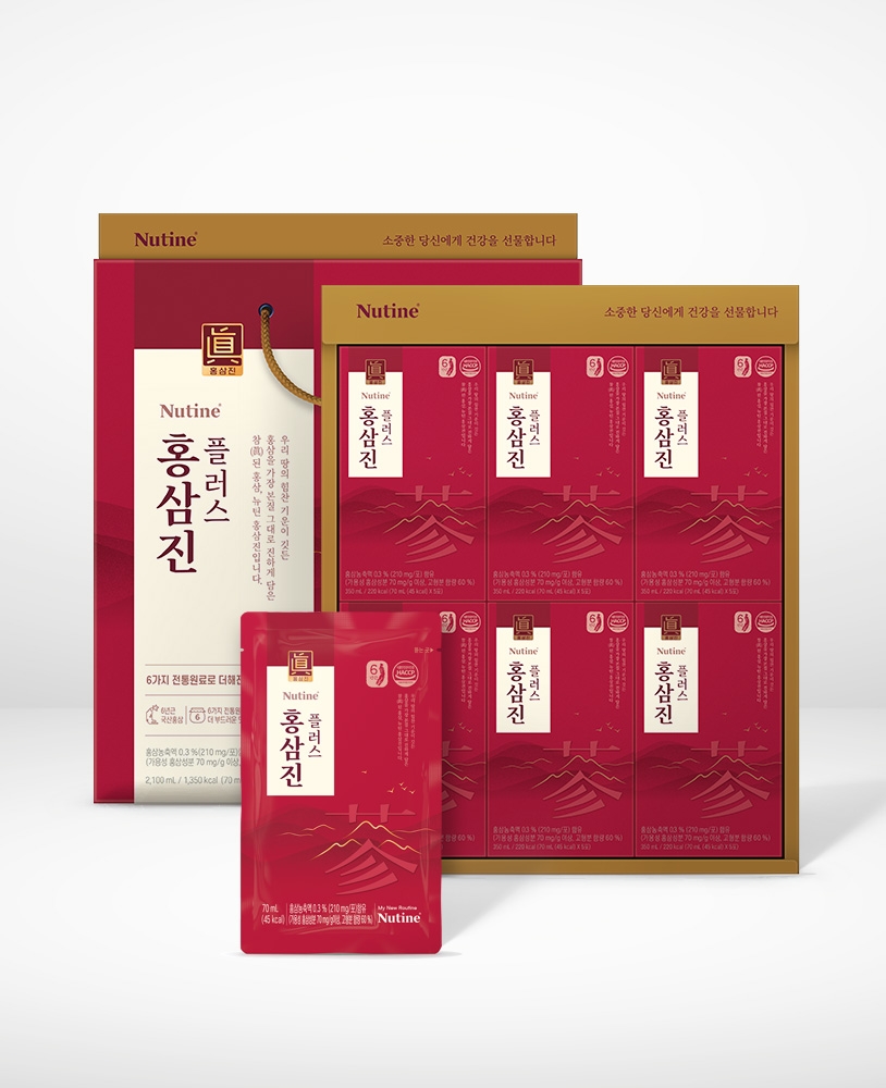 [홍삼진] 플러스 70ml 1박스 (30포)