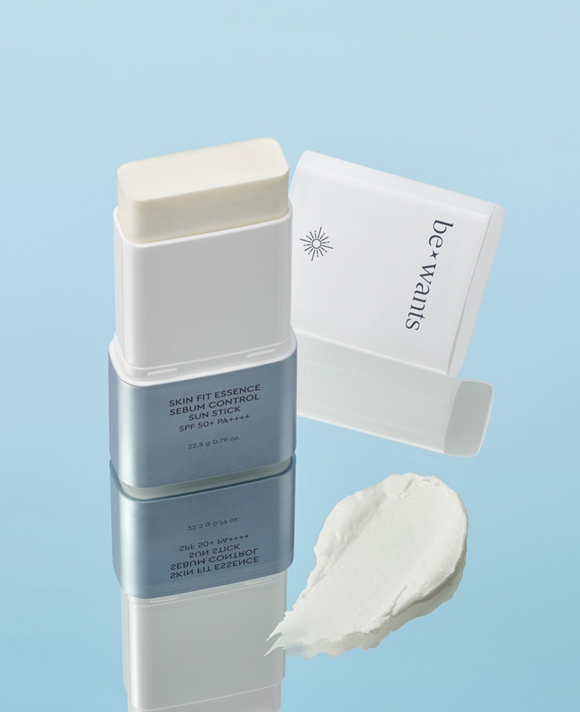 [신제품] 비원츠 스킨핏 에센스 세범 컨트롤 선스틱 SPF 50+
