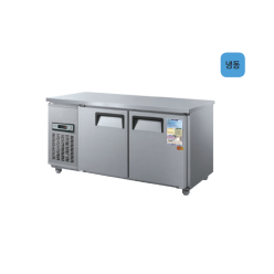 [보급형]우성 일반 냉테이블 1500(5자,냉동) WSM-150FT 직냉식 (메탈,올스텐,아날로그,디지털)