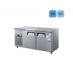 [보급형]우성 일반 냉테이블 1500(5자,냉동/냉장) WSM-150RFT 직냉식 (메탈,올스텐,아날로그,디지털)