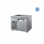 [보급형]우성 일반 찬밧드 냉장고 900(3자,냉장) WS-090RB 직냉식 (메탈,올스텐,아날로그,디지털)