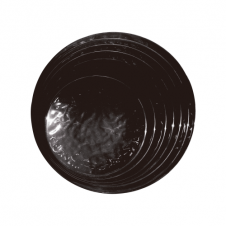 멜라민 하이젬 원형접시 (블랙,화이트) (7경~13경) (D1107HG~D1113HG)