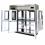 라셀르 65박스 냉장고 간냉식 고급형 양문형, 냉장6칸 (3-Glass Door) (LP-1665R-3G)