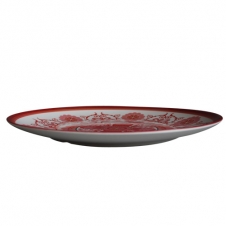 KO 고딕 로즈 인 레드 원형접시