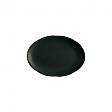 KO 블랙토기 타원접시