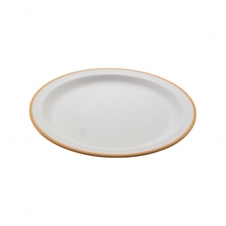 KO 핸드웨이빙 투스톤(옐로우도트) 원형날개접시