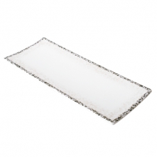 KO 화이트마블 장직사각접시