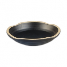 KDS 앤틱블랙 꽃원찬기