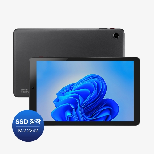 [파티션변경] 10인치 윈도우 태블릿PC 컨버터 탭 용 SSD 메모리 장착
