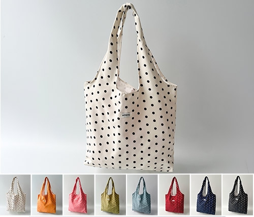 (BAG) 50526-CM 도트패턴에코백