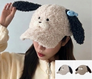 (Y) 53826-CM 투웨이강아지뽀글이볼캡
