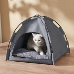 집사생각 돔형 텐트형 고양이 집 반려견 하우스 숨숨집