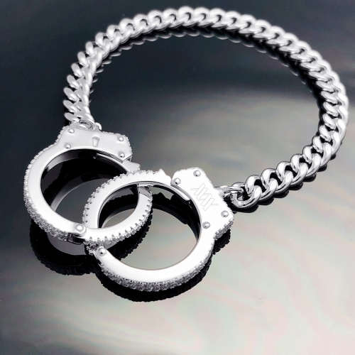 Iced Cuffs Cuban Bracelet