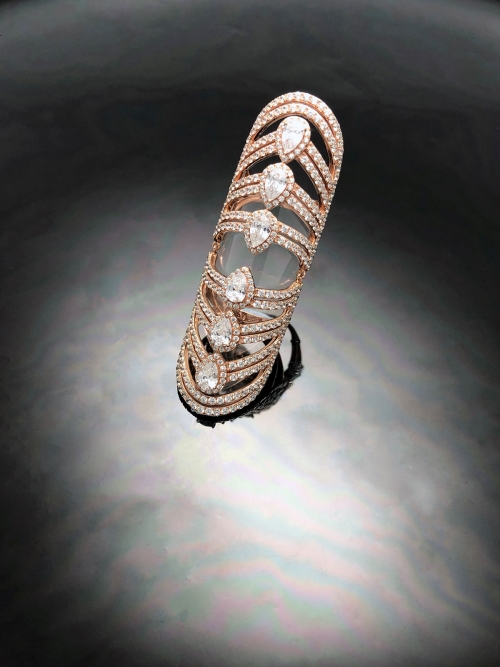 "Drop Dead" Armor Ring