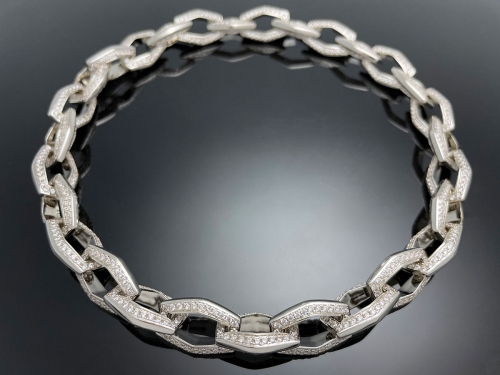 Iced Hexagon Chain