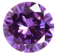 4prong Compass Layered Ring Purple Stone