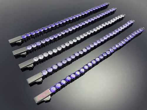 Made to Order - Color Tennis Chain Purple