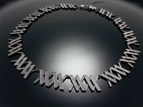 Iced WOOING logo Chain